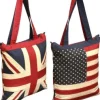 Woven Magic Union Americana Vintage Zipped Tote Bag