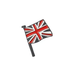 Victoria Eggs Union Jack  Enamel Pin Badge