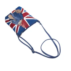 Signare Union Jack Paddington Bear Sling Bag