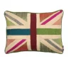 Woven Magic Union Jack 12 x 18 inch Silk Pillow