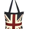 Woven Magic Union Jack Zipped Tote Bag