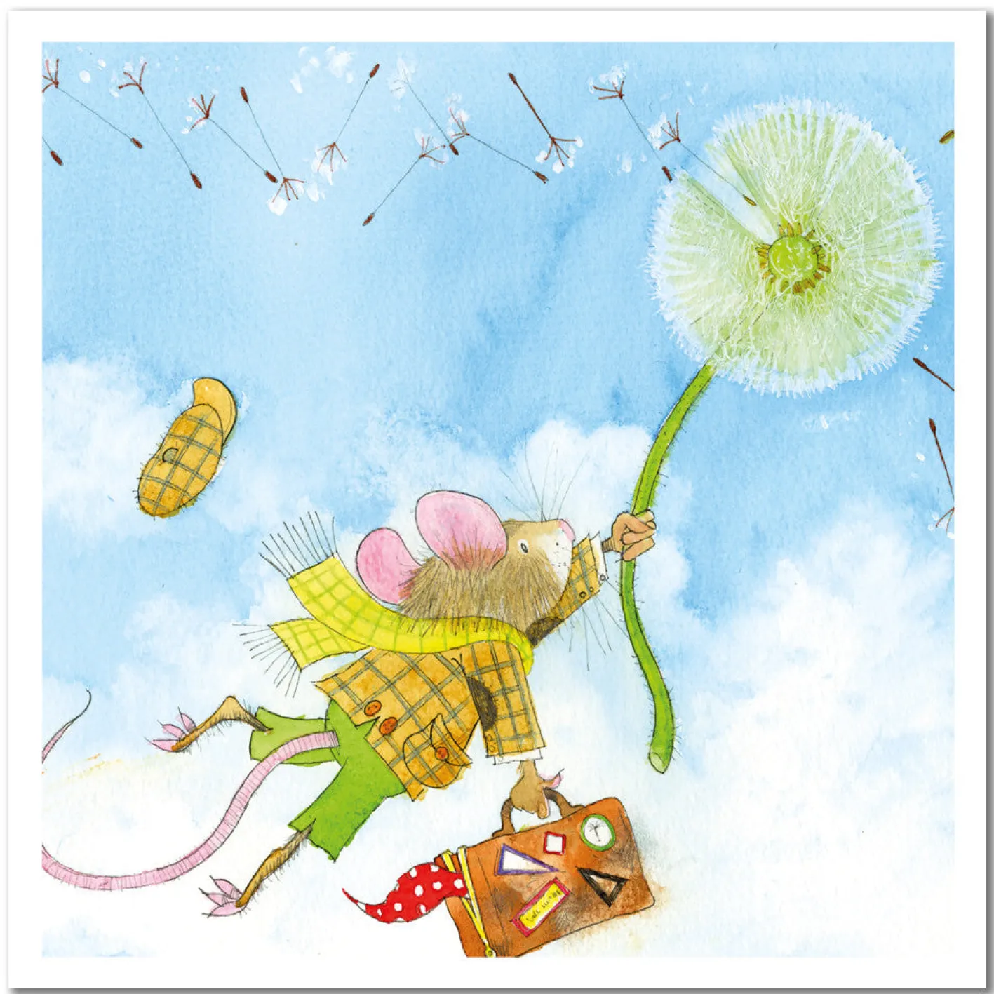 Emma Ball Up Up & Away Greetings Card