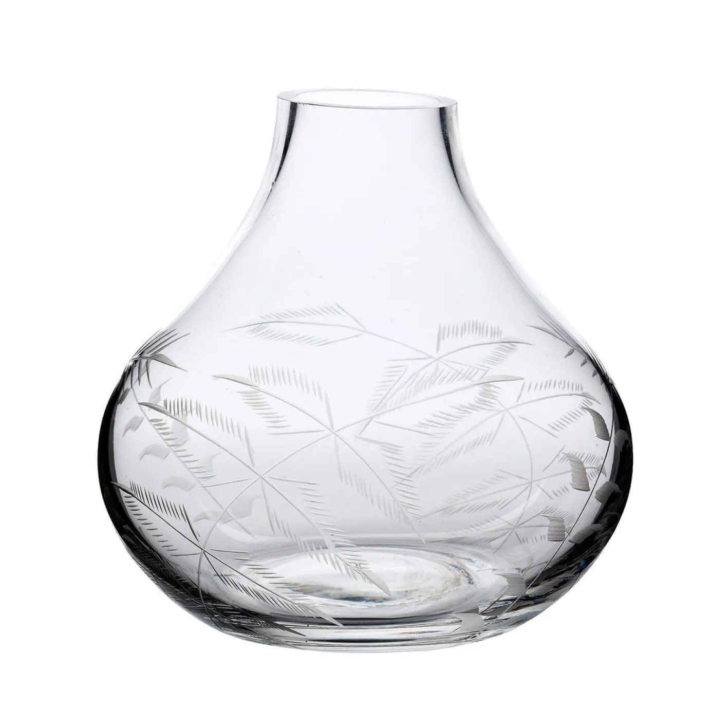 The Vintage List Vase with Fern Design by