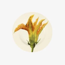 Emma Bridgewater Vegetable Garden Courgette Flower 6 1/2 inch Plate