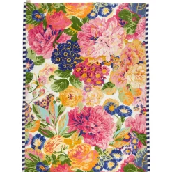 Sanderson Very Rose & Peony Tea Towel