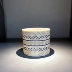Alex Allday Victorian Tiles Ceramic Planter Pot/Tea Light Holder