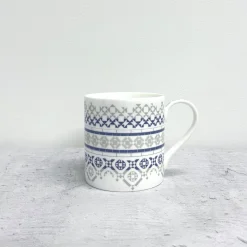 Alex Allday Victorian Tiles Fine Bone China Mug