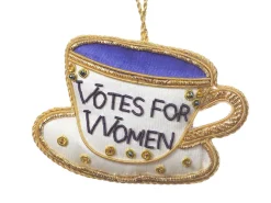 St. Nicolas Votes for Women Tea cup Decoration