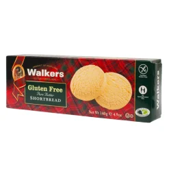 Tea & Biscuits Walkers Shortbread Gluten Free Rounds
