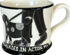 Moorland Pottery Walkies in Acton, MA Mug by