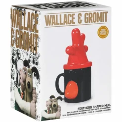 Half Moon Bay Wallace & Gromit Feathers McGraw Ceramic Mug