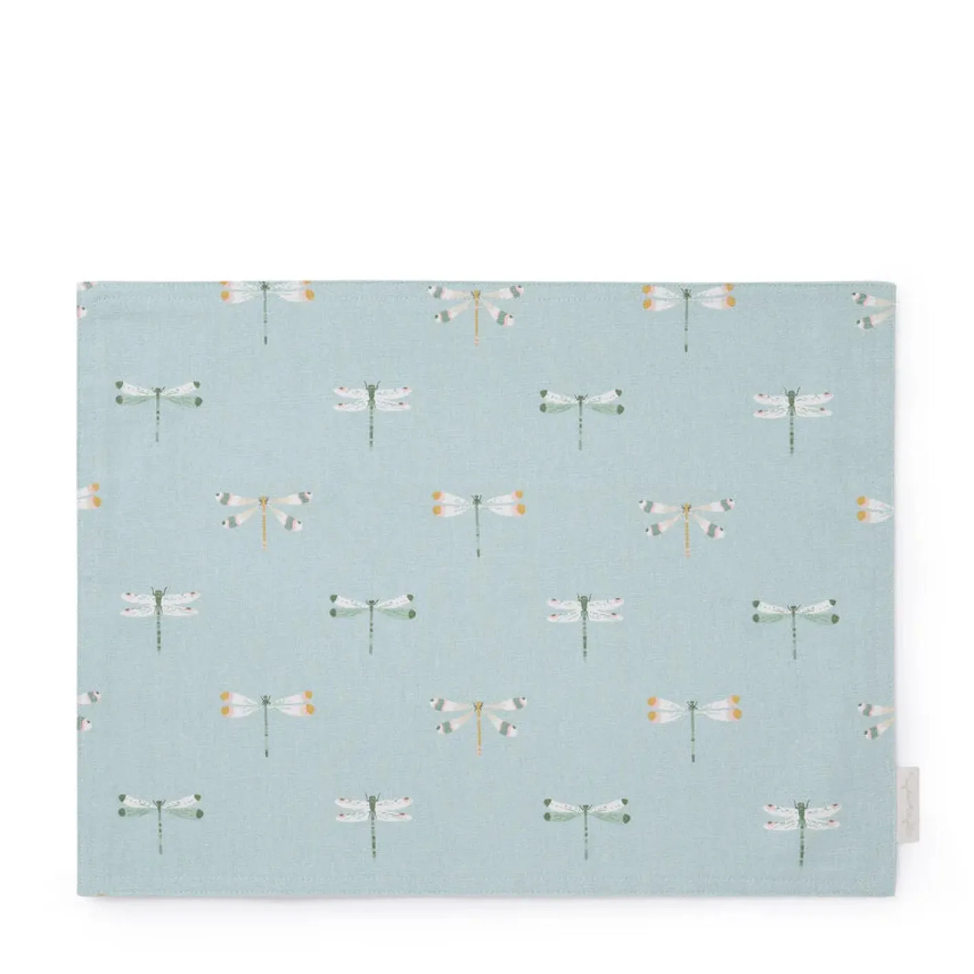 Sophie Allport Watercolor Dragonfly Fabric Placemat - Set of 2