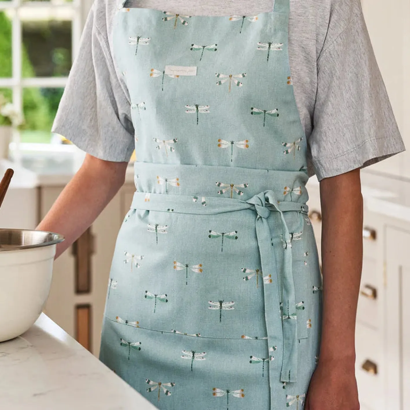 Sophie Allport Watercolour Dragonfly Adult Apron