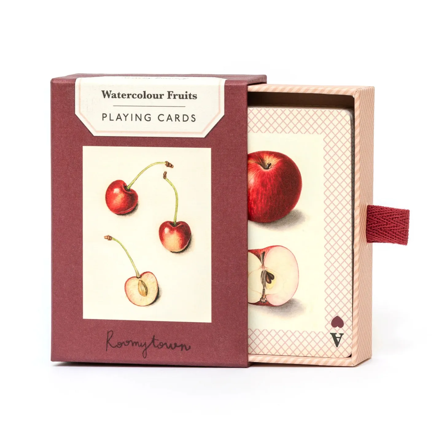 Roomytown Watercolour Fruits Playing Cards