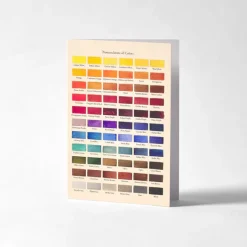 Roomytown Watercolour Swatches Greetings Card