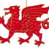 St. Nicolas Welsh Dragon Decoration
