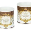 Dunoon Wessex Longest Reigning Monarch Gold Mug