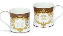 Dunoon Wessex Longest Reigning Monarch Gold Mug