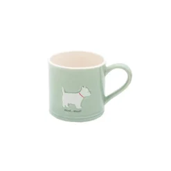 Bailey & Friends Westie Green Mug
