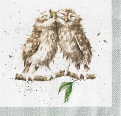 Wrendale Designs 'What a Hoot' Owl Paper Napkins
