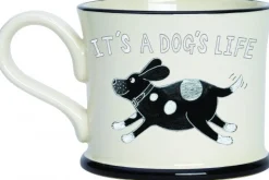 Moorland Pottery What Midlife Crisis? - It's a Dog's Life Mug by