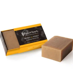 The Highland Soap Company Whisky & Honey Handmade Natural Soap 190g