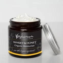 The Highland Soap Company Whisky & Honey Organic Moisturiser