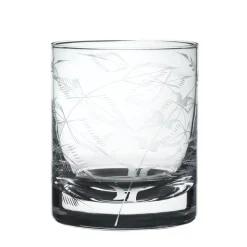 The Vintage List Whisky Glass with Fern Design by