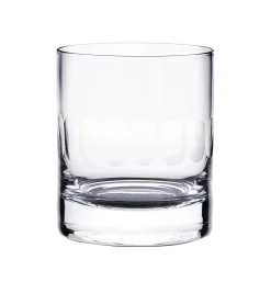The Vintage List Whisky Glass with Lens Design by