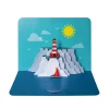 The Art File White Cliffs Pop Out Greeting Card