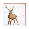 Wrendale Designs 'Wild at Heart' Stag Blank Greetings Card