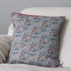 Poppy Treffry Wild Flower Piped Cushion