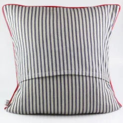 Poppy Treffry Wild Flower Piped Cushion
