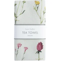 Laura Stoddart Wild Flowers Tea Towel
