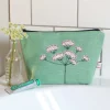 Poppy Treffry Wild Parsley Embroidered Lined Make Up Bag