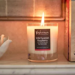 The Highland Soap Company Wild Scottish Raspberry Natural Soy Wax Candle
