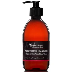 The Highland Soap Company Wild Scottish Raspberry Organic Aloe Vera Hand Wash