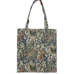 Signare William Morris Golden Lily Flat Tote Bag