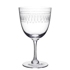 The Vintage List Wine Glass with Ovals Design by