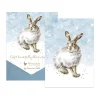 Wrendale Designs 'Winter Hare' Christmas Card Pack