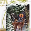 Madame Treacle Winter Night Glitter Card
