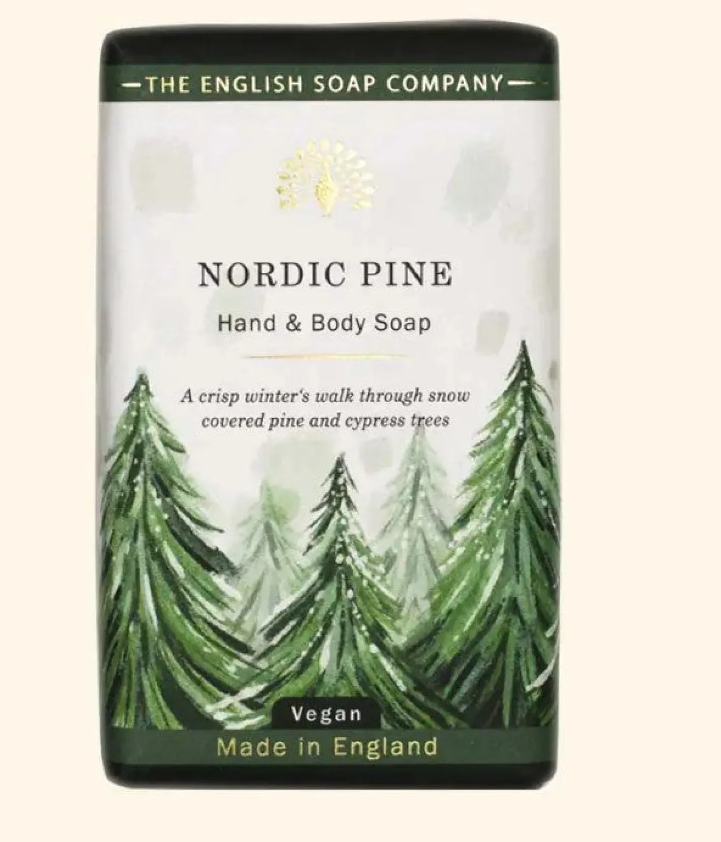 English Soap Company Wintertide Nordic Pine Soap - 190g