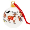 Alison Gardiner Winter Wildlife Bauble Boxed