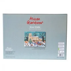 Alison Gardiner Winter Wildlife Jigsaw Puzzle