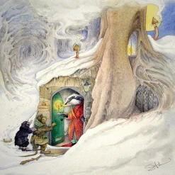 Moongazer Cards Winter Woods Greeting Card