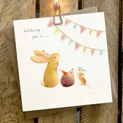 Ginger Betty Wishing You a Happy Birthday Card