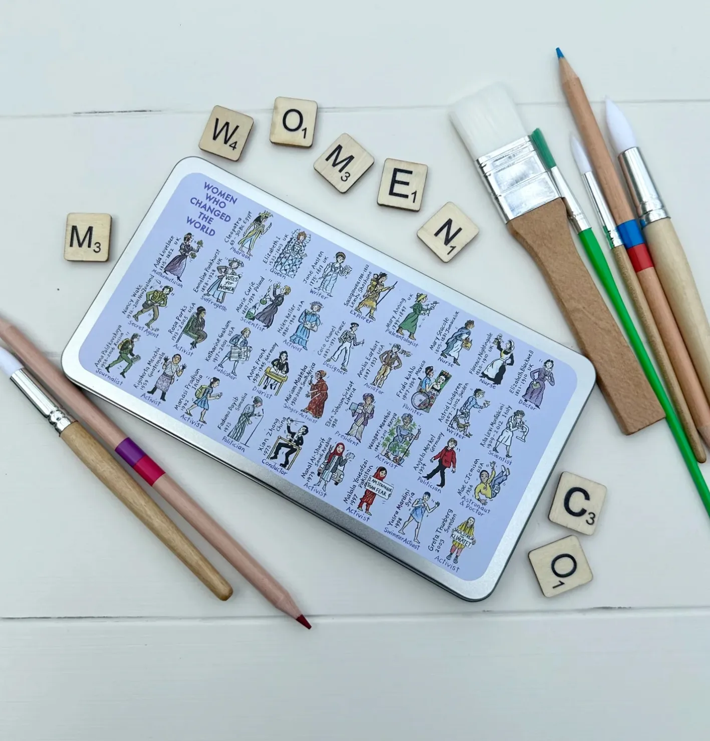 Picturemaps Women Who Changed the World Pencil Set