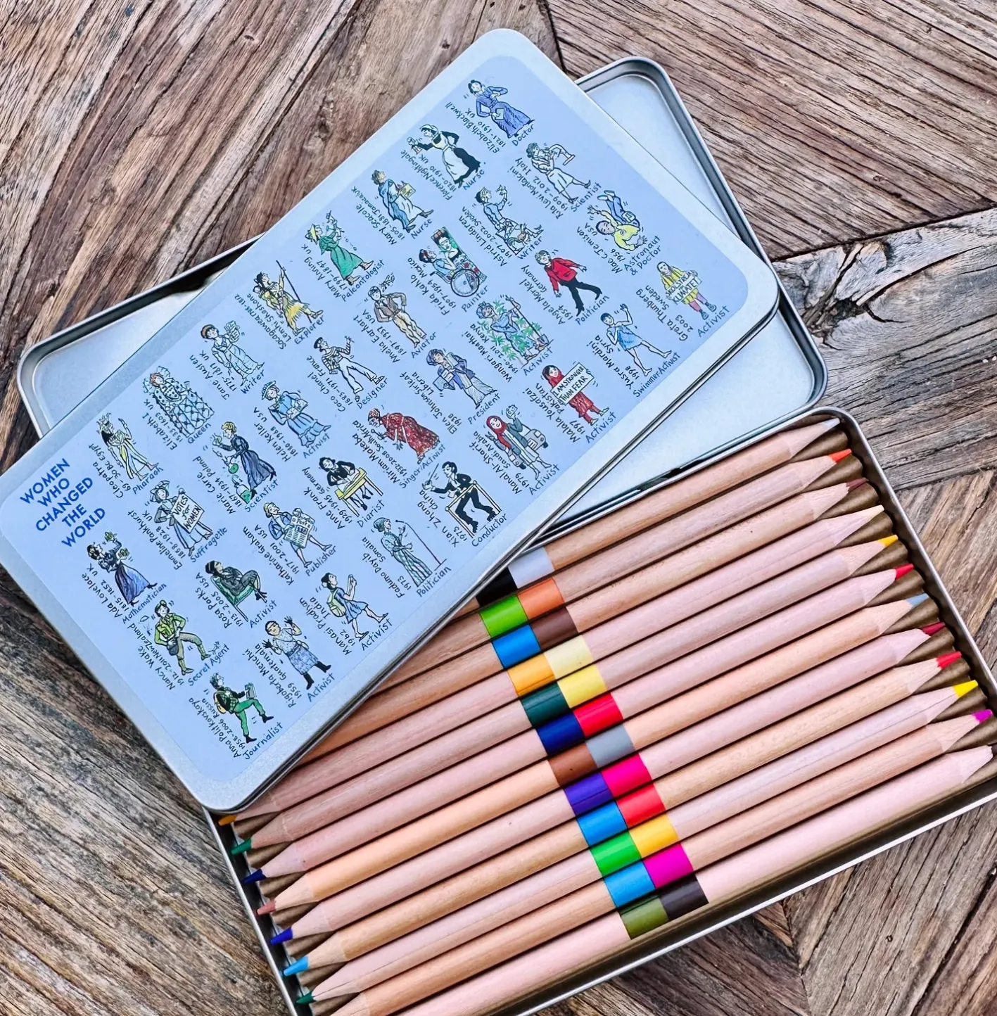 Picturemaps Women Who Changed the World Pencil Set