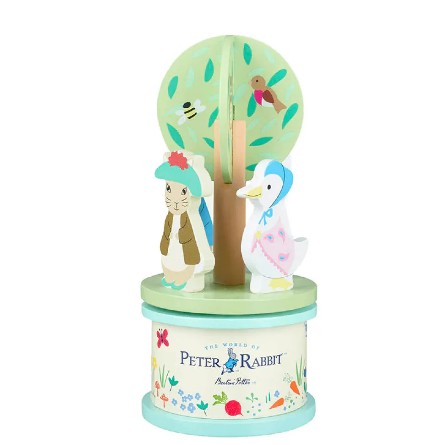 Orange Tree Toys Wooden Peter Rabbit™ Musical Carousel