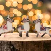 Dapple & Dot Wooden Reindeer Christmas Decorations